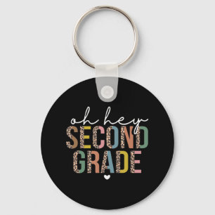 Back To School Studentener Teacher Oh Hey 2nd Seco Sleutelhanger