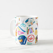 Back To School Supplies Koffiemok (Voorkant links)