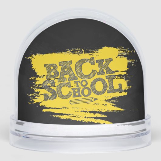 Back to School Teacher & Student – Classroom Desk  Sneeuwbol (Voorkant)