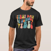 Back To School Teachers Kids Student First Day Of T-shirt (Voorkant)