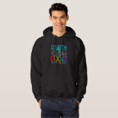 Back To School Team Fourth Grade Hello 4th Grade R Hoodie (Voorkant volledig)