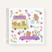 Back to School: Teddy's Ready for School Notitieboek (Voorkant)