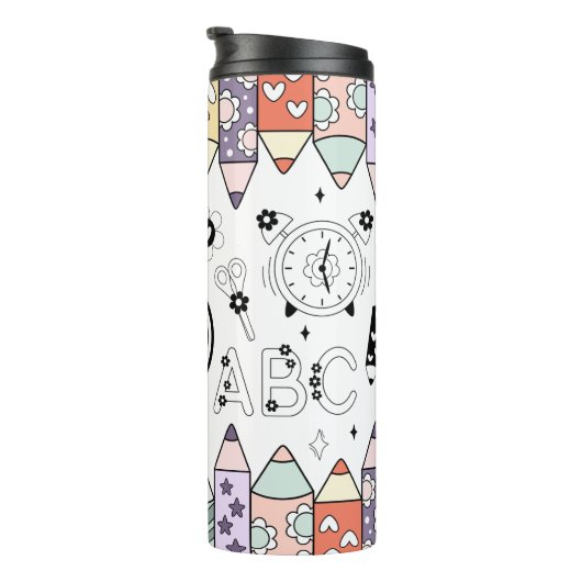 Back To School Thermosbeker (Geroteerd rechts)