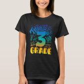 Back To School Third 3rd Grade Teacher Boys Graffi T-shirt (Voorkant)