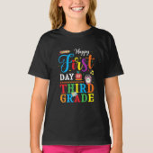 Back To School, third grade T-shirt (Voorkant)
