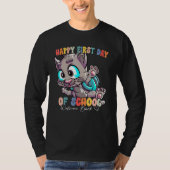 Back To School Vibes Happy First Day Of School 12 T-shirt (Voorkant)