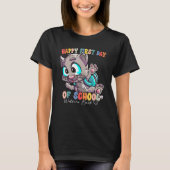 Back To School Vibes Happy First Day Of School 12 T-shirt (Voorkant)
