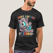 Back To School Vibes Happy First Day Of School 12 T-shirt (Voorkant)