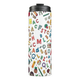 Back to School Water Bottle for Kids Thermosbeker