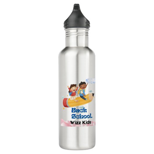 Back to School Water Bottle Waterfles (Rechts)