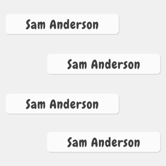 Back to School Waterproof Sticker Name Labels (Groep)