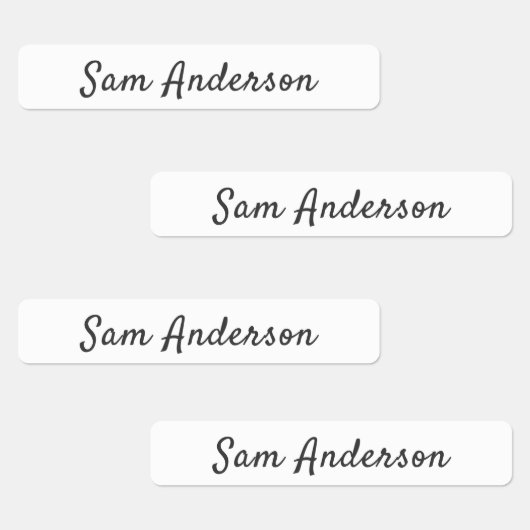 Back to School Waterproof Sticker Name Labels (Groep)