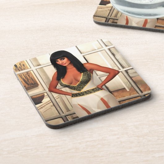 Back to That Special Place hard plastic coasters Bier Onderzetter (Linkerzijde)