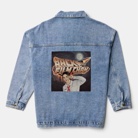 BACK TO THE FILM-CHAN DENIM JACKET (Achterkant)