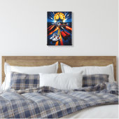 Back to the Future Inspired Symbolic Movie Poster Canvas Afdruk (Insitu (Slaapkamer))