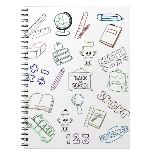 Back to Your School Days Notitieboek (Voorkant)