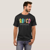 Back-up in klashok Terug naar school 1 T-shirt (Voorkant volledig)