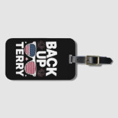Back Up Terry Grappige 4 juli Patriottisch Vuurwer Bagagelabel (Voorkant (horizontaal))
