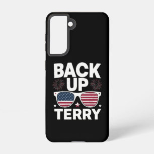 Back Up Terry Grappige 4 juli Patriottisch Vuurwer Samsung Galaxy Hoesje