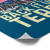 Back Up Terry Put It In Reverse Firework Funny Poster (Hoek)