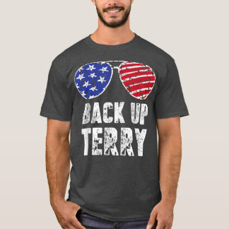 Back-up Terry Sunglazen 4 juli Verenigde Staten Vl T-shirt