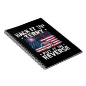 Back-up Terry zet hem in omgekeerde Fireworks Funn Notitieboek (Rechterzijde)