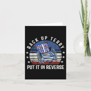 Back Up Terry Zet Hem In Zijn Reverse Vintage Grap Kaart