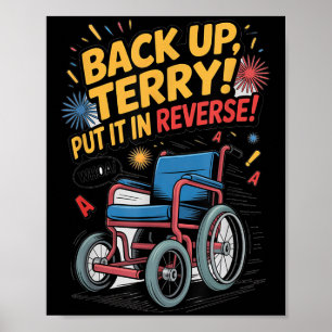 Back-up Terry zet hem om in omgekeerde grappigheid Poster