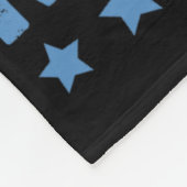 Back-up Terry zet hem om in omgekeerde vuurwerk op Fleece Deken (Hoek)