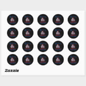 Back-up Terry zette het in omgekeerde Funny 4th Ronde Sticker (Vel)