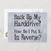 Back-upHumor Briefkaart (Voorkant / Achterkant)