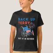 Back-upperiode geplaatst in Fireworks omgekeerd, o T-shirt (Voorkant)