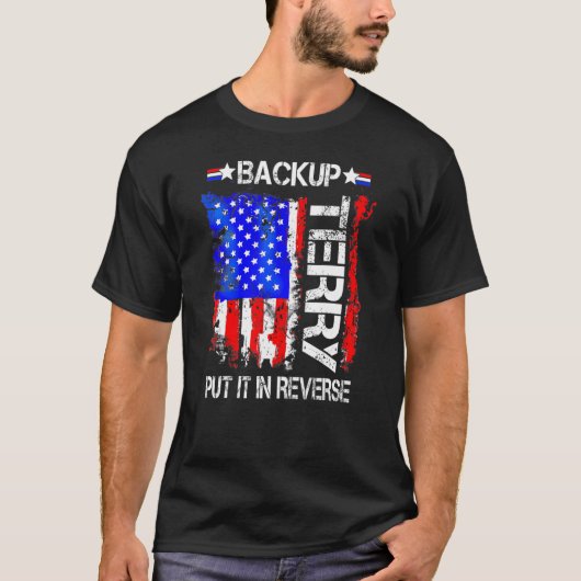 Back-upperiode met omgekeerde volgorde 1 t-shirt (Voorkant)