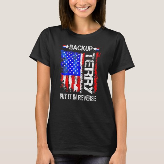 Back-upperiode met omgekeerde volgorde 1 t-shirt (Voorkant)