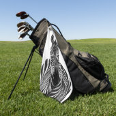 Back-upplan III Golfhanddoek (Groen)