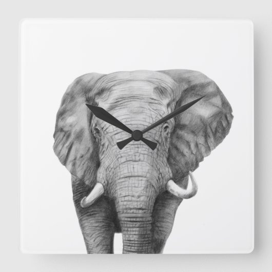 Back-upplan IV Vierkante Klok (Voorkant)