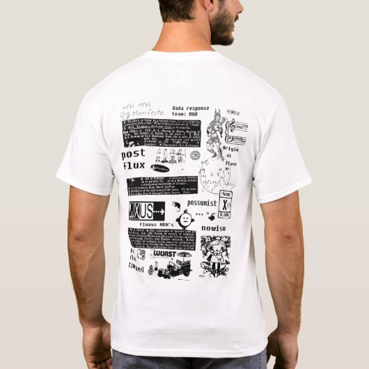 back version, New Manifesto T-shirt (Achterkant)