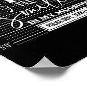 (back) When It Comes To My Child I Will Smile In M Poster (Hoek)