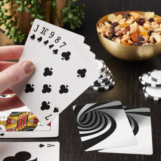 Back & white art. 2 pokerkaarten (Insitu)
