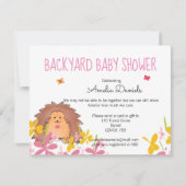 Back Yard Baby shower Kaart (Voorkant)