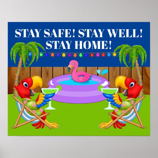 Back Yard Beach Party Poster (Voorkant)