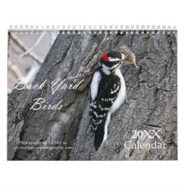 Back Yard Birds Calendar Kalender