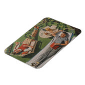 Back Yard Boys Magneet (Linkerzijde)