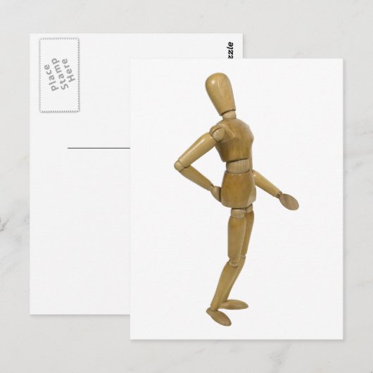 BackAche032710 Briefkaart (Voorkant / Achterkant)