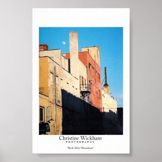 backalley moonshine poster (Voorkant)