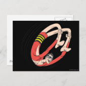 Backboardwiel met kunststof Man Briefkaart (Voorkant / Achterkant)