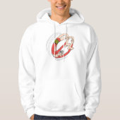 Backboardwiel met kunststof Man Hoodie (Voorkant)