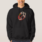 Backboardwiel met kunststof Man Hoodie (Voorkant)