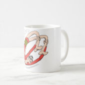 Backboardwiel met kunststof Man Koffiemok (Voorkant rechts)