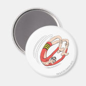 Backboardwiel met kunststof Man Magneet (Voorkant / Achterkant)